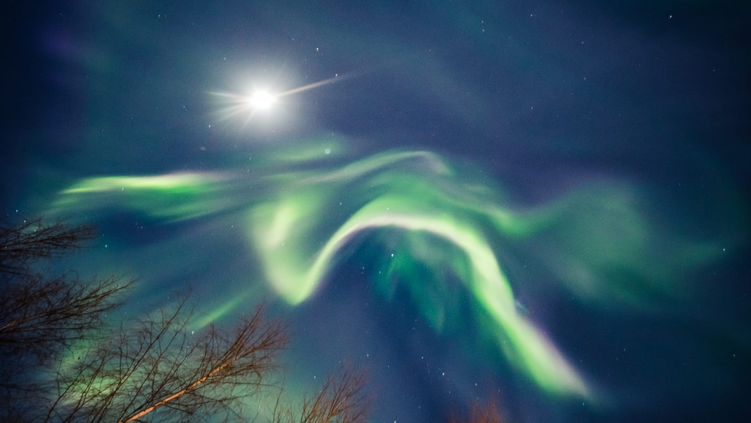 The biggest auroras in Lapland of the season 2020 happened on February 6th.